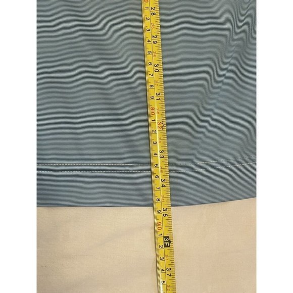 FootJoy FJ Men’s XXL Solid‎ Light Blue Polo Shirt Sleeve “Read” - Picture 10 of 11